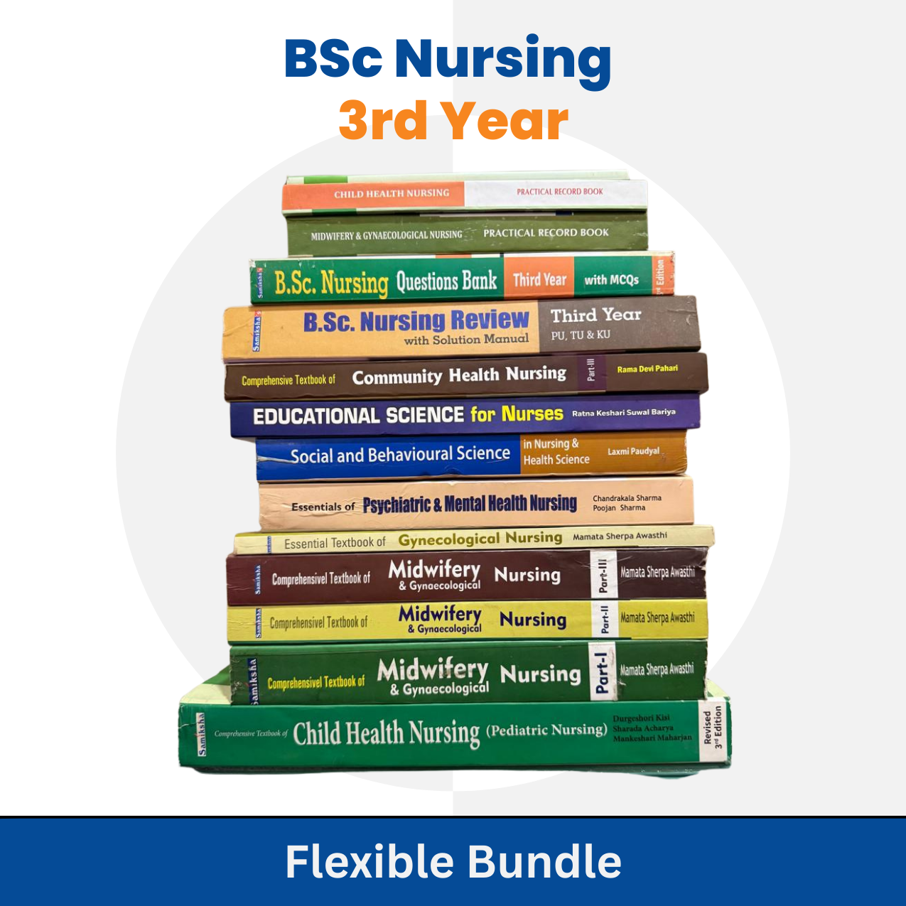 BSc Nursing 3rd Year Book Bundle - Image 1