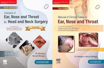 Diseases Of EAR, NOSE And THROAT & Head and Neck Surgery(Dhingra)