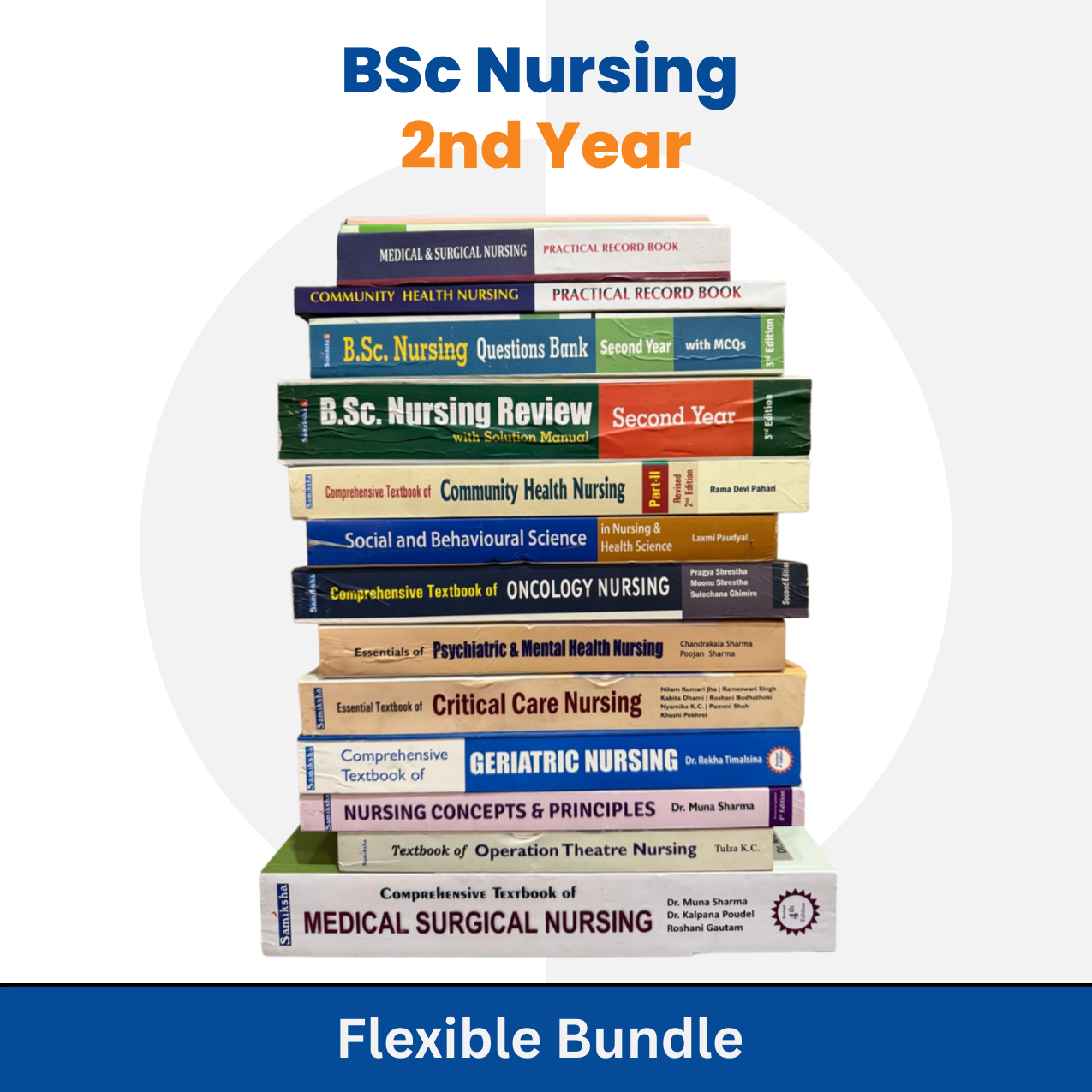BSc Nursing 2nd Year Book Bundle - Image 1