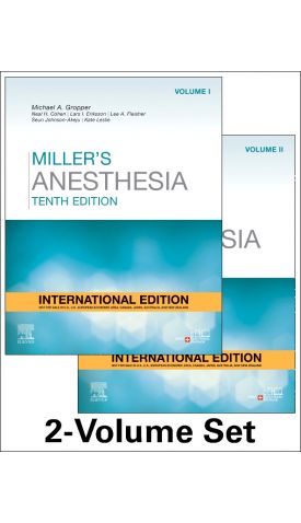Miller's Anesthesia ( 2 Vol Set) | Samiksha Publication