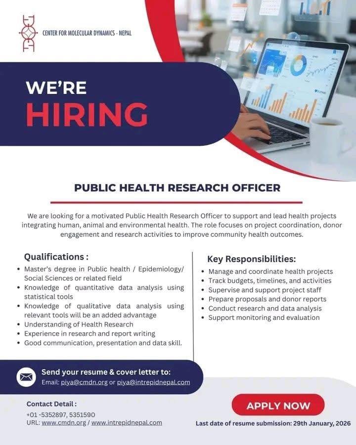 Center for Molecular Dynamics Vacancy