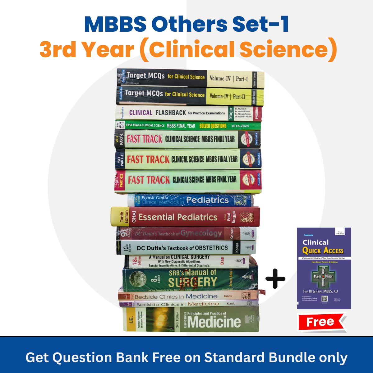 MBBS Others 3rd Year (Clinical Science)- Set 1 - Image 1