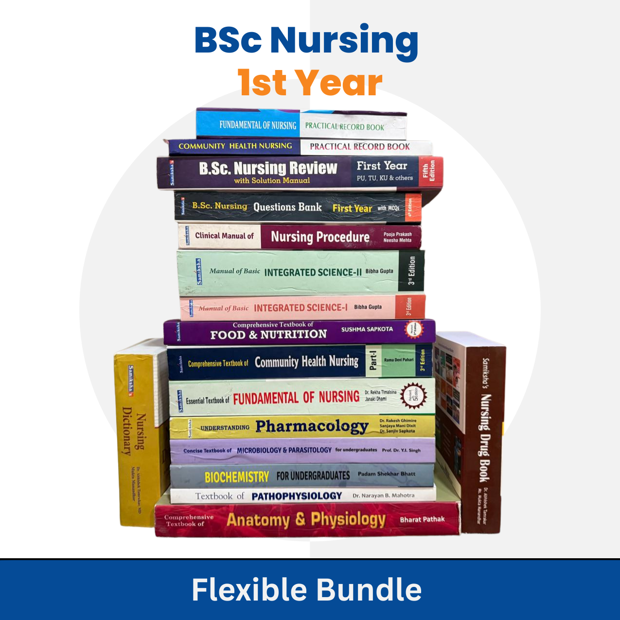 BSc Nursing 1st Year Book Bundle - Image 1