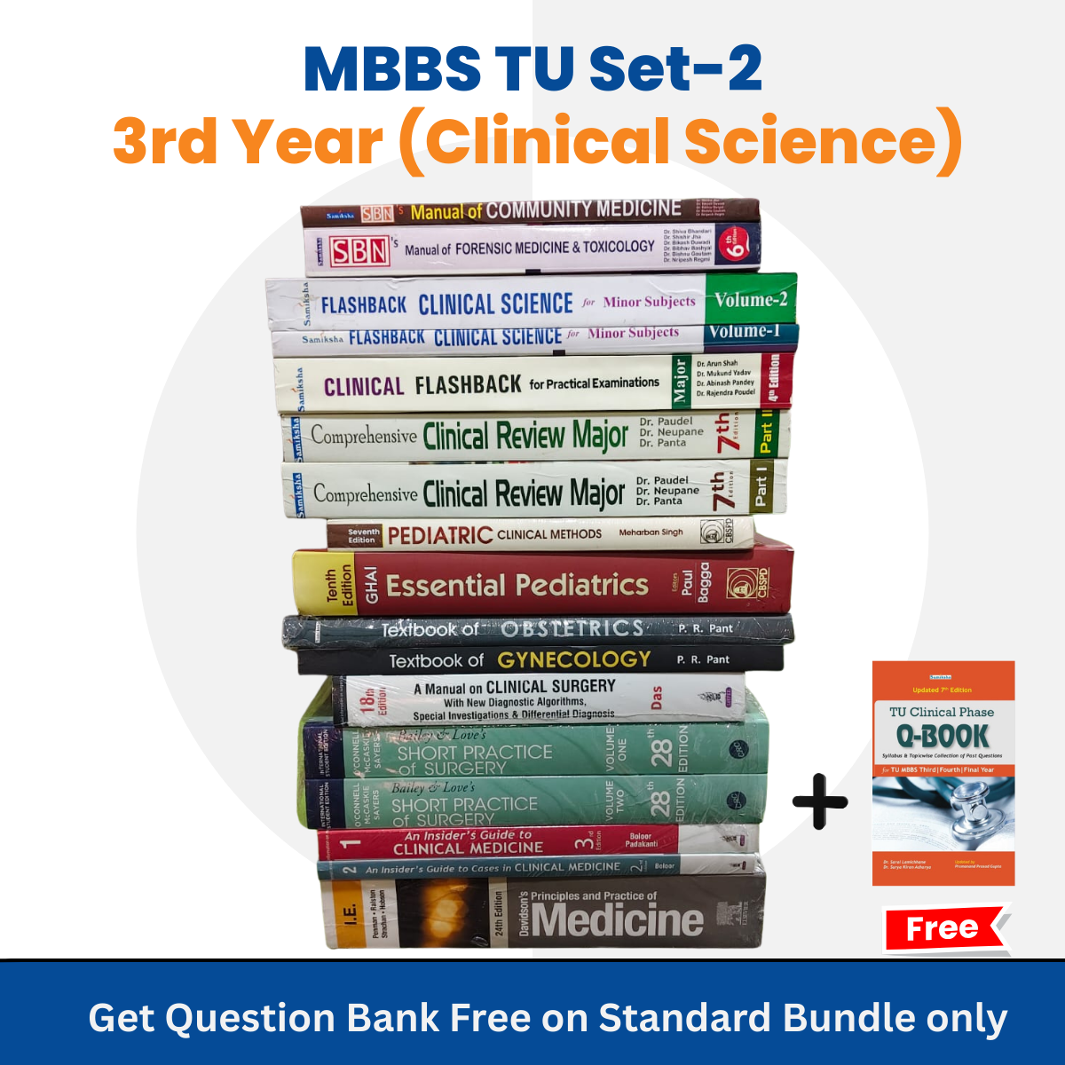 MBBS TU 3rd Year (Clinical Science)- Set 2 - Image 1