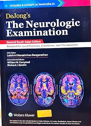 健康・医学 DeJong's The Neurologic Examination DeJong's The Neurologic Examination | Samiksha Publication